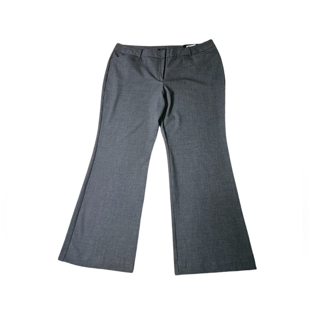 Worthington Modern Fit Gray Trousers Admiral Heather Size 16S